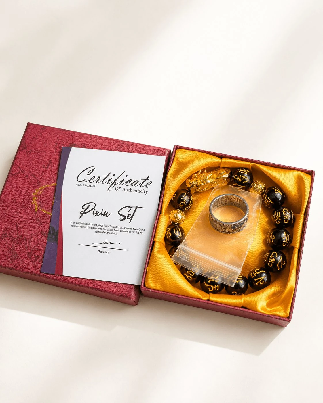 Complete ZENDA Pixiu Wealth and Protection Set