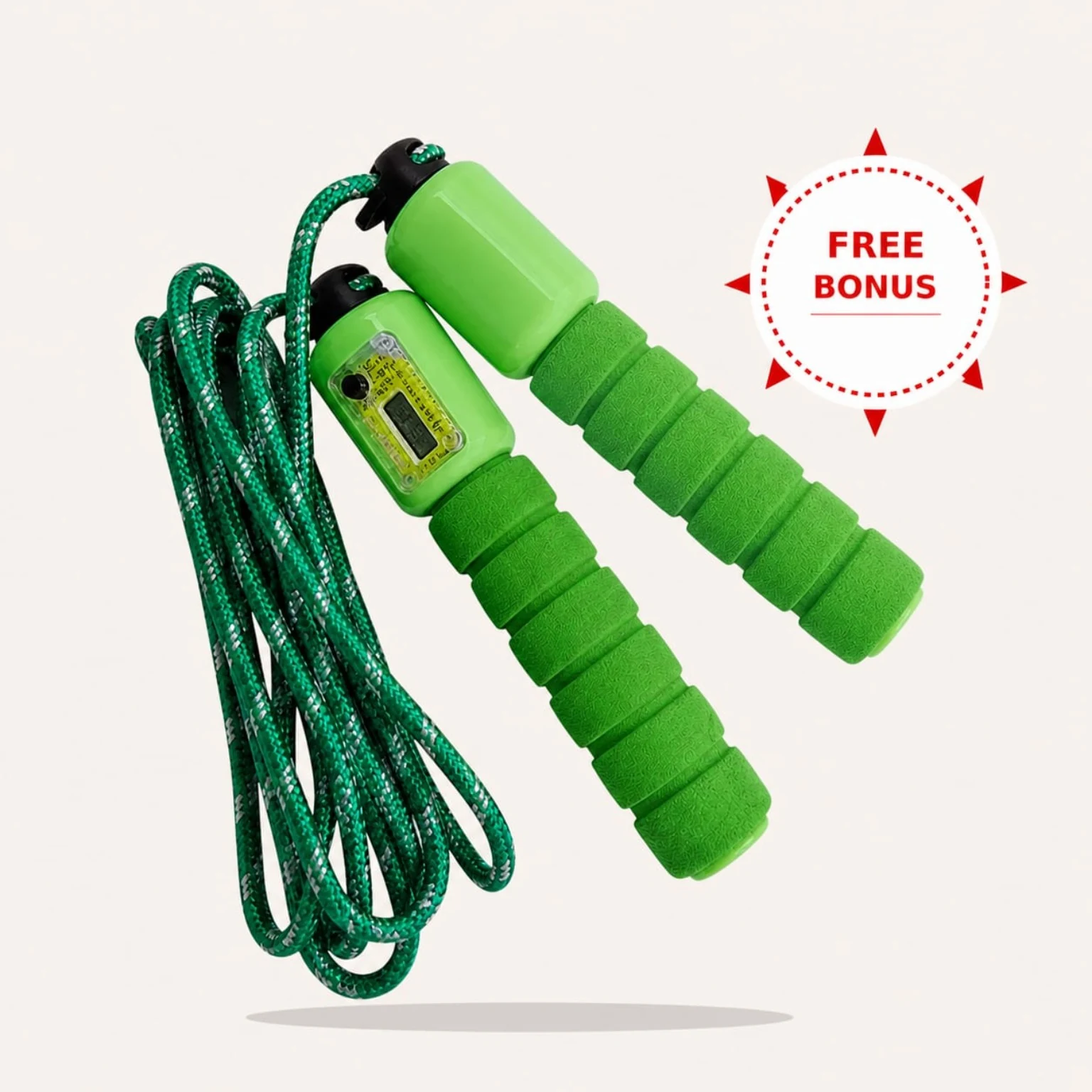 Free skipping rope included with FITORA